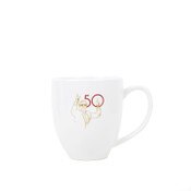 USC Trojans Art Bartner 50th White Bistro Mug